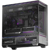 Thermalright TL-M10 Vision (mATX, Mini-ITX), Boîtier PC, Noir