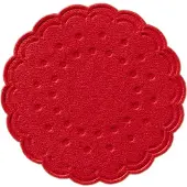 Duni 250 CELLULE.SOUS. 8LG 7,5CM ROUGE