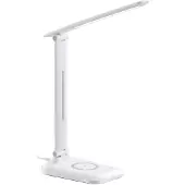 Immax Lampe de table LED LUMI avec recharge sans fil Qi, blanche