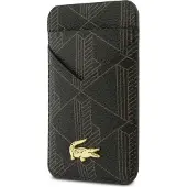 Lacoste Hommes, Portefeuille, Card Wallet PVC Blend MagSafe brown, Marron