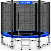 Monzana Trampoline 244cm avec filet de sécurité