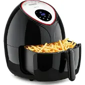 Monzana Air fryer 9en1 noire 1850W 6,5L écran digital