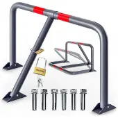 Monzana Barrière de parking 80x47x44cm anti-stationnement amovible