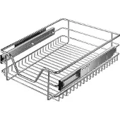 Casaria Tiroir téléscopique rangement pour meuble de 40 cm