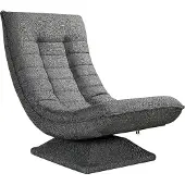 Casaria Fauteuil relax Aberdeen Gris Tissu