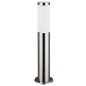 Monzana Lampadaire Dahlia argent en acier inoxydable extérieur