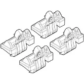 Lampa Lampe N21022, 220 mm, 205 mm, 95 mm, Boîte