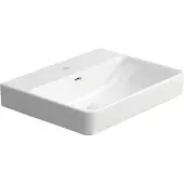 Laufen Lavabo PRO S 600 x 465 mm avec trop-plein, version 1 trou pour robinet blanc