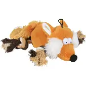 Trixie , jouet renard pour chien, avec son, en peluche, 34cm, multicolore