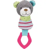 Trixie Ours Junior (Jouet à mâcher pour chiens, Jouet en peluche pour chiens)