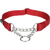 Trixie Premium Collier Semi-Étrangleur, M¿L: 35¿50 Cm/20 Mm, Rouge - 20283