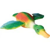 Trixie , jouet canard volant pour chiens, avec son original, latex, 30cm, multicolore