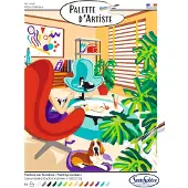 SentoSphere Puzzle Palette D'Artiste - Mon Intérieur