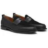HUGO Varian 10279913 Loafers Noir EU 41 Homme