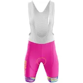 Otso Psychedelic Bib Shorts Rose S Homme