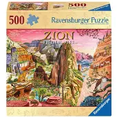 Ravensburger Puzzle Zion National Park - 500 pièces.