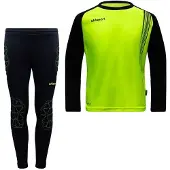 Uhlsport Impulse Goalkeeper Long Sleeve Set Jaune 12-13 Years Enfants
