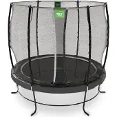 Exit Lotus Classic Trampoline ø253cm – Sur pieds – Rond – Trampoline de Jardin – Noir