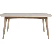Zesso Smuk Table à manger 180 cm Chêne Amren Clair