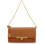 PICARD Cuir sac à épaule sac à épaule bandoulière Day Trip Shoulder Bag Cognac brun