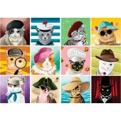 Roovi Cats with Hats