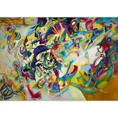 Bluebird Puzzle Casse-tête Bluebird Casse-tête Kandinsky Impression VII 1912 - 1000 Teile