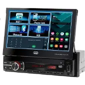 Trevi MDV 6380 Dab Car Video System fr 7" Touchscreen fr avec Bluetooth, Noir