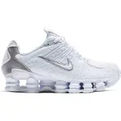 Nike Baskets basses 'Shox TL' gris / blanc