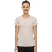 Newwood Suheyla Short Sleeve T-shirt Beige S Femme