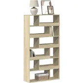 vidaXL Bibliothèque chêne sonoma 100x33x187,5 cm bois d'ingénierie