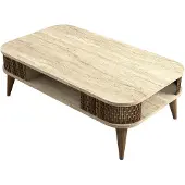 Skye Decor , Eylul - Travertin, tables basses, travertin, 105 x 35 x 60 cm