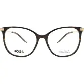 HUGO BOSS Lunettes de Vue BOSS 1663 54/17/140 Havana gold Acetate frames WOMAN BOSS 1663