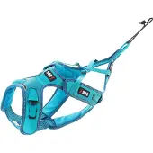 IDog Harnais Canicross X-back Dog Harness Bleu XL