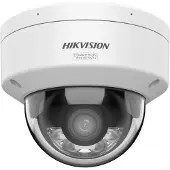Hikvision Caméra de Sécurité IP Pro Dôme ColorVu PoE 8MP 2,8mm Extérieur IP67