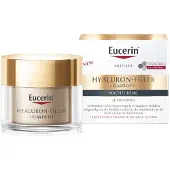 Eucerin HYALURON-FILLER + ELASTICITY Soin de Nuit 50 ml Crème Pour La Peau