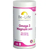 Be-Life Omega 3 Magnum 1400 140 pc(s) Capsule(S)