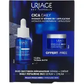 Uriage Coffret Réparateur Duo Quotidien Cica Peaux Fragiles 45 ml