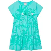 Boboli 463047 Short Sleeve Dress Vert 4 Years Fille