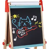 Hape art de la craie avec pochoir