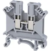 Phoenix Contact Bloc de jonction universel, 2 bornes pour 0,2 ... 4 mm², gris UK 5 N