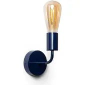 LEDKIA Lampe Murale Métal Jayso Bleu
