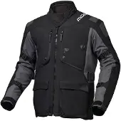 Modeka Veste textile Aeris II Noir / Gris foncé 4XL