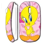 CAPACHEAP Souris Sans Fil Tweety Carton Blanc