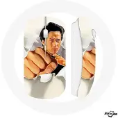 CAPACHEAP Souris Sans Fil Jackie Chan Art