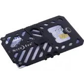 Niteize Financial Tool Portefeuille multi-outils, Noir