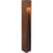 TRIO Lampe d'allée GU10 bois anthracite IP44