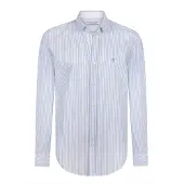 Felix Hardy Chemise bleu clair / blanc naturel