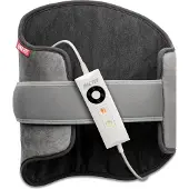 Imetec Intellisense Coussin chauffant lombaire avec bande Thérapie thermique pour le mal de dos
