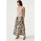 Garcia femme Jupe, M, Blanche