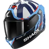 Shark Skwal I3 Replica Raul Fernandez Full Face Helmet Bleu L